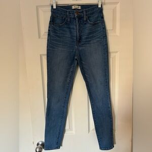 Madewell 11” high-rise skinny